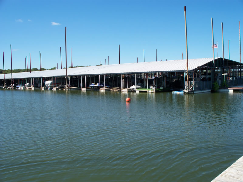 Lake Texoma Wet Slip Rental | Little Glasses Resort &amp; Marina
